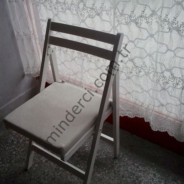 Ahşap Sandalye Minderi Tek Alt