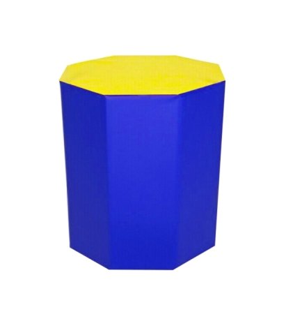 Sekizgen Minder 40x60 cm Sarı Mavi