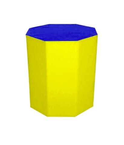 Sekizgen Minder 40x60 cm Mavi Sarı