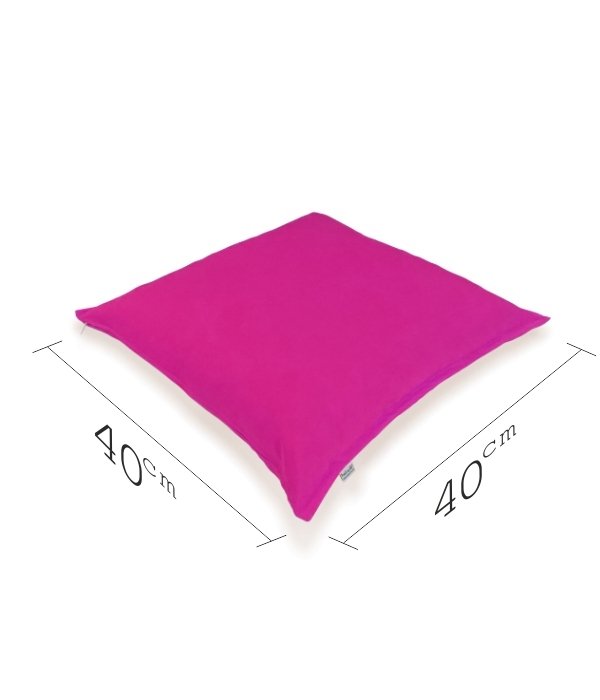Yer Minderi 40x40 Fuşya