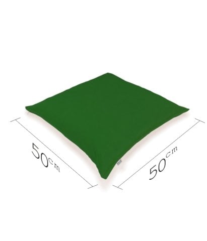 Yer Minderi 50x50 Koyu Yeşil