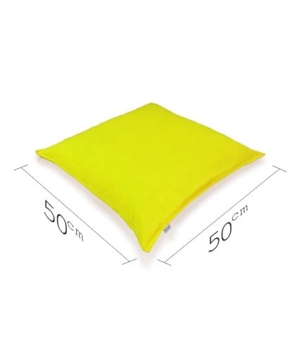 Yer Minderi 50x50 Sarı