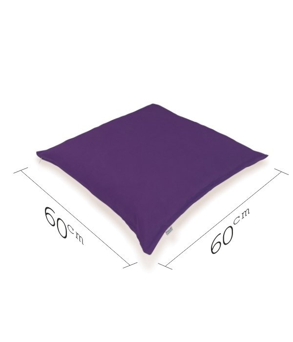 Yer Minderi 60x60 Mor