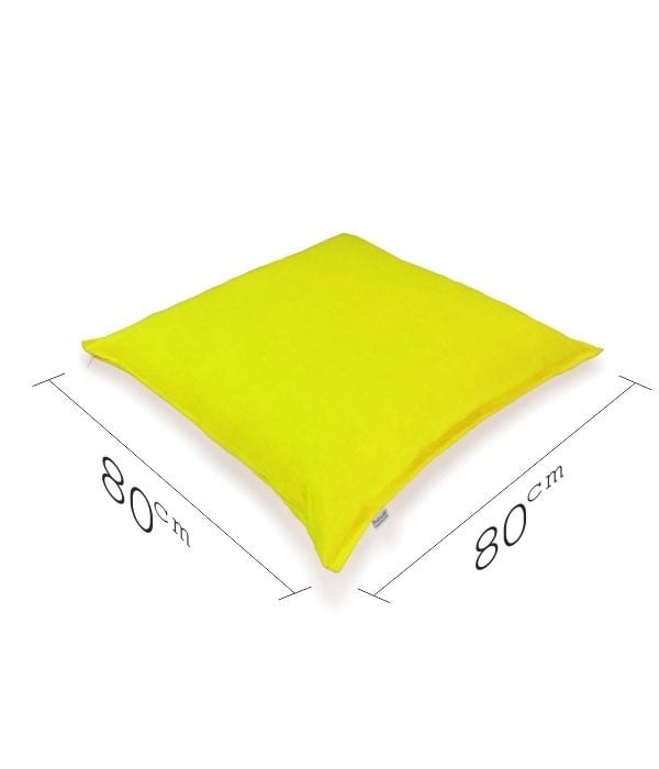 Yer Minderi 80x80 Sarı