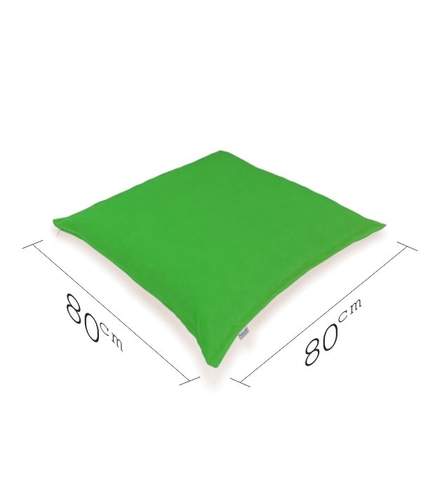 Yer Minderi 80x80 Yeşil