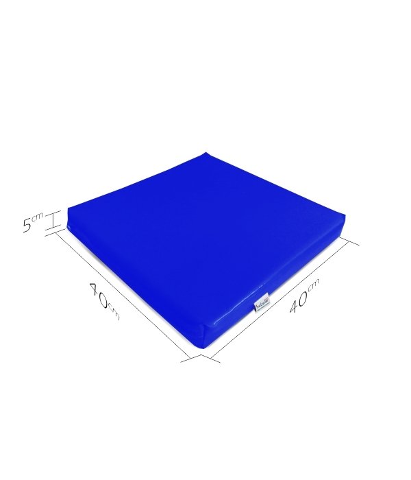 Yer Minderi 40x40 cm Mavi/Pvc