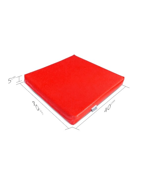 Yer Minderi 40x40 cm Kırmızı/Pvc