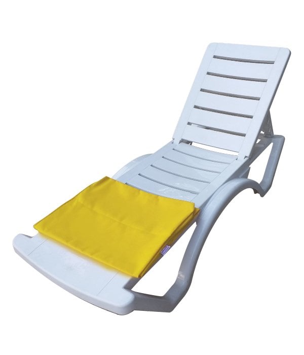 Şezlong Minderi Kılıfı Sarı