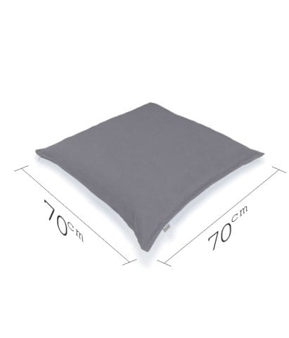 Yer Minderi 70x70 Gri