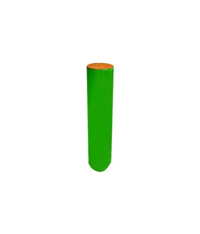 Silindir Spor Minderi 20x80 cm Turuncu Yeşil