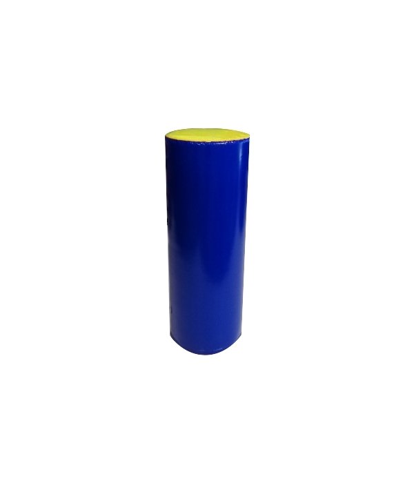 Silindir Spor Minderi 30x80 cm Sarı Mavi