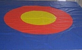 Güreş Minderi Brandası Üç Renk