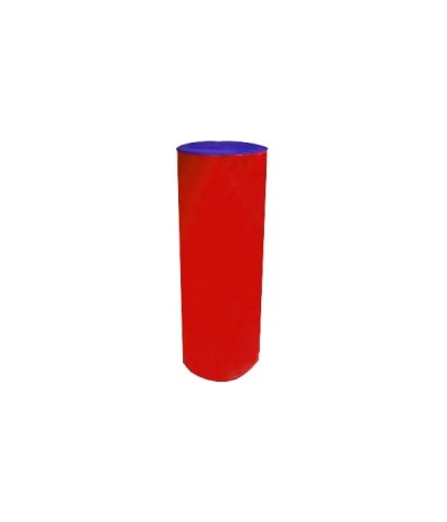 Silindir Spor Minderi 30x80 cm Mavi Kırmızı