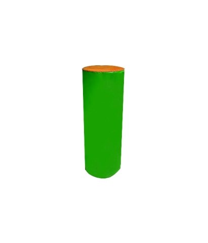 Silindir Spor Minderi 30x80 cm Turuncu Yeşil
