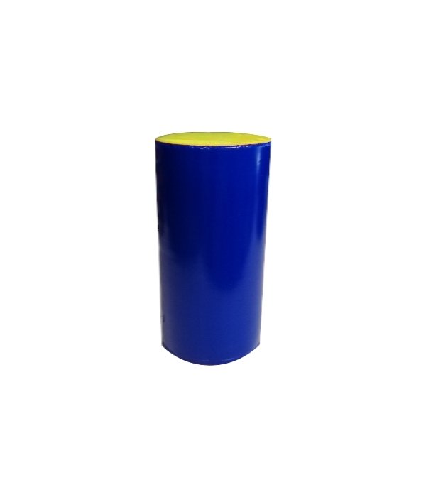 Silindir Spor Minderi 40x80 cm Sarı Mavi