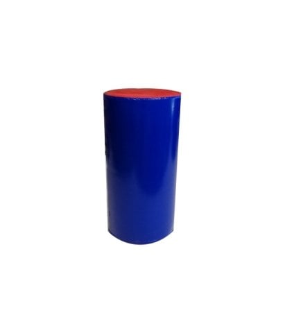 Silindir Spor Minderi 40x80 cm Kırmızı Mavi