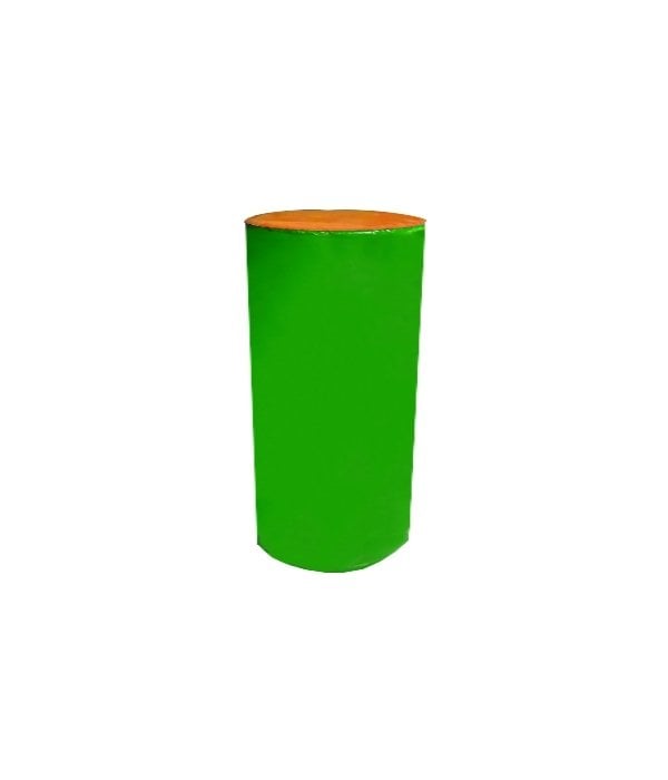 Silindir Spor Minderi 40x80 cm Turuncu Yeşil
