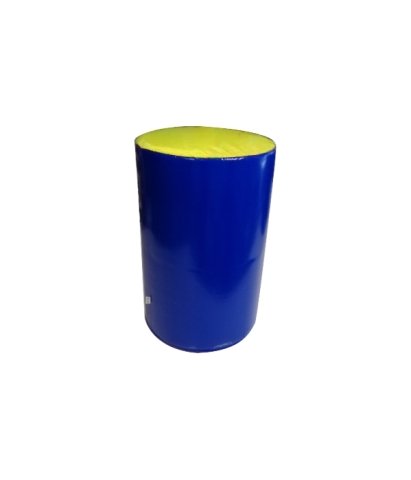Silindir Spor Minderi 50x80 cm Sarı Mavi