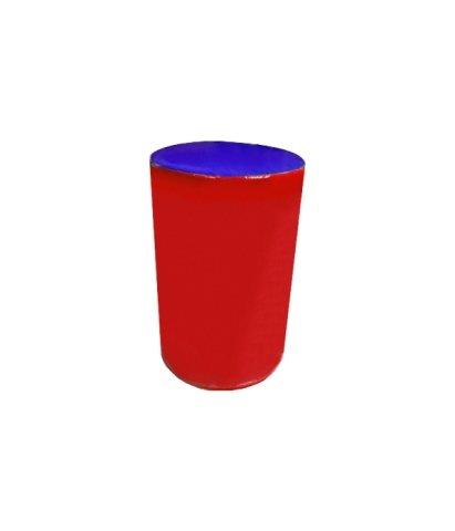Silindir Spor Minderi 50x80 cm Mavi Kırmızı