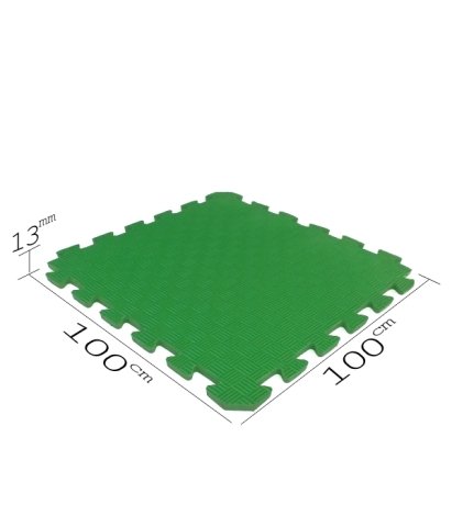 Tatami Minder 100x100 cm (13 mm) Yeşil