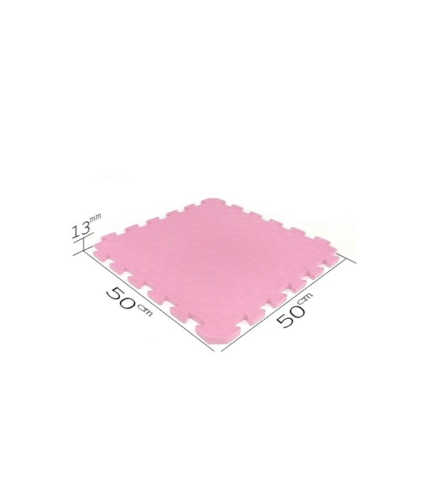 Tatami Minder 50x50 cm (13 mm) Pembe