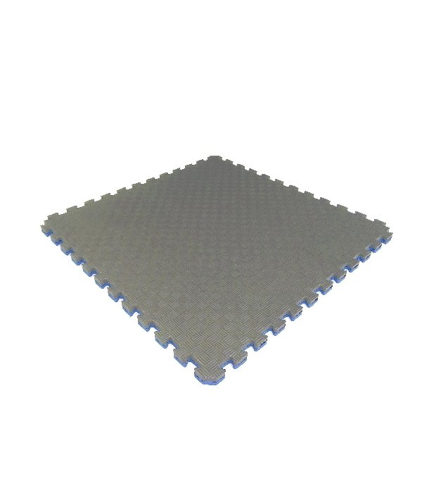 Tatami Minder 100x100 cm Kalınlık 26 mm Mavi Gri