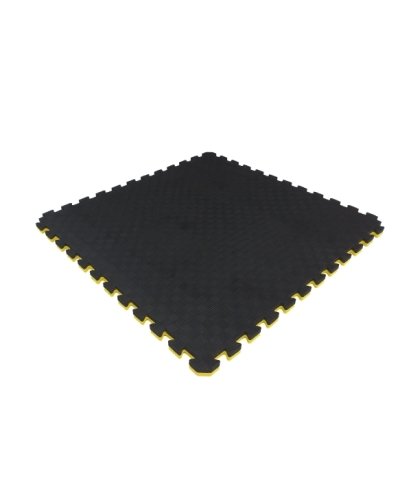 Tatami Minder 100x100 cm Kalınlık 26 mm Sarı Siyah