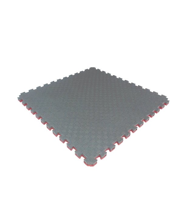 Tatami Minder 100x100 cm Kalınlık 26 mm Kırmızı Gri
