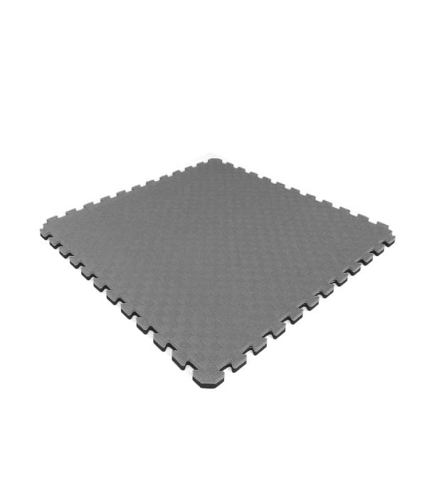 Tatami Minder 100x100 cm Kalınlık 26 mm Gri Siyah