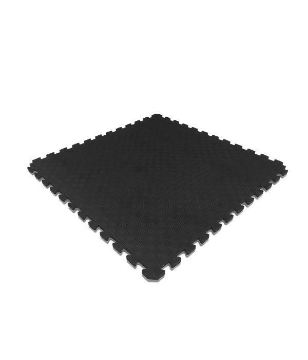 Tatami Minder 100x100 cm Kalınlık 26 mm Gri Siyah