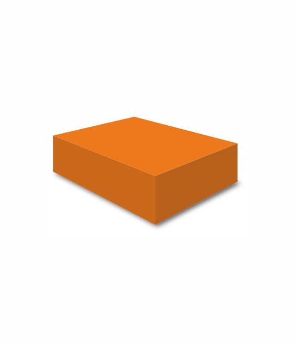 Atlama Puf  Minderi 200x300x50 cm Turuncu